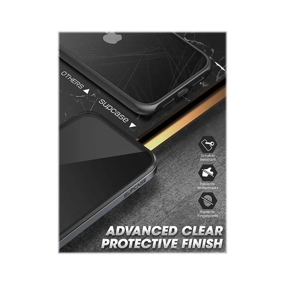 SUPCASE Unicorn Beetle Black Edge Clear Bumper Case for iPhone 13 Pro (SUP-iPhone2021Pro-6.1-Edge-Black)