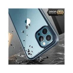 SUPCASE Unicorn Beetle Blue Edge with Screen Protector Case for iPhone 13 Pro Max (SUP-iPhone2021-6.7-EdgePro-SP-Cerulean)