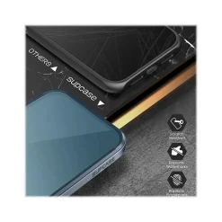 SUPCASE Unicorn Beetle Blue Edge with Screen Protector Case for iPhone 13 Pro Max (SUP-iPhone2021-6.7-EdgePro-SP-Cerulean)