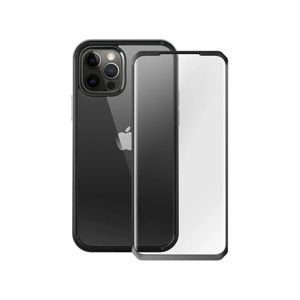 SUPCASE Unicorn Beetle Black Edge with Screen Protector Case for iPhone 13 Pro Max (SUP-iPhone2021-6.7-EdgePro-SP-Black)