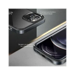 SUPCASE Unicorn Beetle Black Edge with Screen Protector Case for iPhone 13 Pro Max (SUP-iPhone2021-6.7-EdgePro-SP-Black)