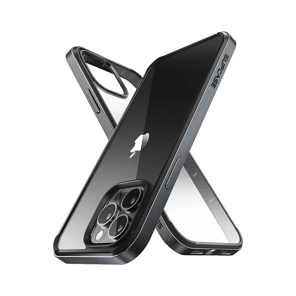 SUPCASE Unicorn Beetle Black Edge Clear Bumper Case for iPhone 13 Pro Max (SUP-iPhone2021-6.7-Edge-Black)
