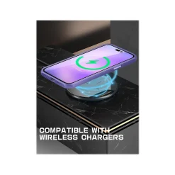 SUPCASE Unicorn Beetle Deep Purple Slim Case for iPhone 14 Pro Max (SUP-iPhone2022Pro-6.7-UBStyle-Mauve)