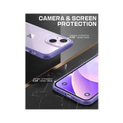 SUPCASE Unicorn Beetle Deep Purple Slim Case for iPhone 14 (SUP-iPhone2021/22-6.1-UBStyle-Mauve)