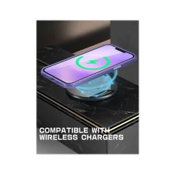 SUPCASE Unicorn Beetle Deep Purple Slim Case for iPhone 14 (SUP-iPhone2021/22-6.1-UBStyle-Mauve)