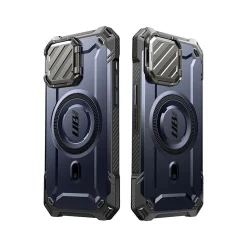 SUPCASE Unicorn Beetle MAG XT Rugged Case for iPhone 15 Pro, Shock-Absorbing, Dark Blue