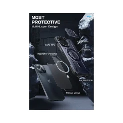 SUPCASE Unicorn Beetle MAG XT MagSafe Rugged Case for iPhone 15 Pro Max, Shock-Absorbing, Dark Blue (SPH23MX67MGXTMN)