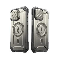 SUPCASE Unicorn Beetle MAG XT MagSafe Rugged Case for iPhone 15 Pro Max, Shock-Absorbing, Titan Gray