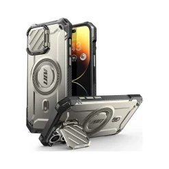 SUPCASE Unicorn Beetle MAG XT MagSafe Rugged Case for iPhone 15 Pro Max, Shock-Absorbing, Titan Gray