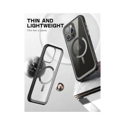 SUPCASE Unicorn Beetle MAG MagSafe Phone Case for iPhone 15 Pro Max, Black (SUP-iPhone2023Max-6.7-UBMag-Black)