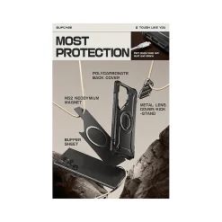 SUPCASE Unicorn Beetle MAG XT MagSafe Samsung Galaxy S24 Ultra, Shock Absorbing, Black (GXYS24U5GMXTBK)