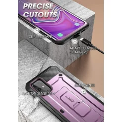 SUPCASE Unicorn Beetle Pro Purple Rugged Case for Galaxy S20 Plus (S-S20P-UBP-PU)