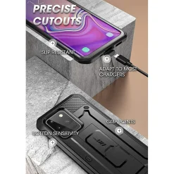 SUPCASE Unicorn Beetle Pro Black Rugged Case for Galaxy S20 Ultra (S-S20UL-UBPR-BK)