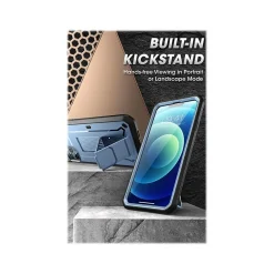 SUPCASE Unicorn Beetle Pro Metallic Blue Rugged Case for iPhone 13 Pro Max (SUP-iPhone2021-6.7-UBPro-SP-Cerulean)