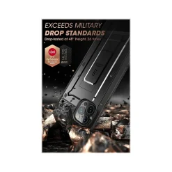 SUPCASE Unicorn Beetle Pro Black Rugged Case for iPhone 13 Pro Max (SUP-iPhone2021-6.7-UBPro-SP-Black)