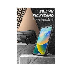 SUPCASE Unicorn Beetle PRO Black Rugged Case for iPhone 14 Pro (SUP-iPhone2022Pro-6.1-UBPro-SP-Black)