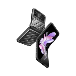 SUPCASE Unicorn Beetle PRO Black Rugged Case for Samsung Galaxy Z Flip4 (SUP-Galaxy2022-ZFlip4-5G-UBPro-Black)