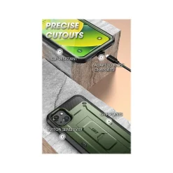 SUPCASE Unicorn Beetle PRO Dark Green Rugged Case for iPhone 14 (SUP-iPhone2021/22-6.1-UBPro-SP-Guldan)