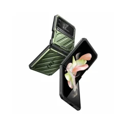 SUPCASE Unicorn Beetle PRO Dark Green Rugged Case for Samsung Galaxy Z Flip4, 5G (SUP-Galaxy2022-ZFlip4-5G-UBPro-Guldan)