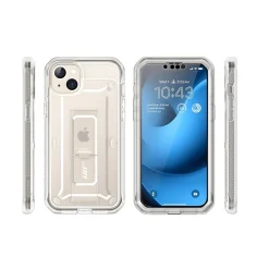 SUPCASE Unicorn Beetle PRO Clear Rugged Case for iPhone 14 Plus (SUP-iPhone2022-6.7-UBPro-SP-Clear)