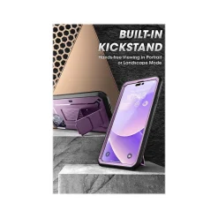 SUPCASE Unicorn Beetle PRO Deep Purple Rugged Case for iPhone 14 Pro (SUP-iPhone2022Pro-6.1-UBPro-SP-Mauve)