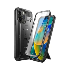 SUPCASE Unicorn Beetle PRO Black Rugged Case for iPhone 14 Pro Max (SUP-iPhone2022Pro-6.7-UBPro-SP-Black)