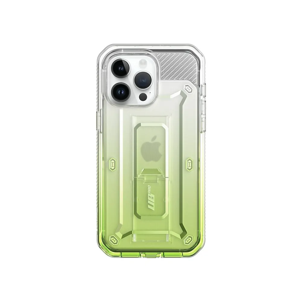 SUPCASE Unicorn Beetle PRO Rugged Case for iPhone 15 Pro Max, Shock-Absorbing, Gradient Green (SPH23MX67UBPSGG)