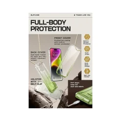 SUPCASE Unicorn Beetle PRO Rugged Case for iPhone 15 Pro Max, Shock-Absorbing, Gradient Green (SPH23MX67UBPSGG)