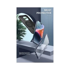 SUPCASE Unicorn Beetle PRO MAG Rugged Case for iPhone 15 Pro Max, Shock-Absorbing, Dark Blue (SPH23MX67MGPSMN)