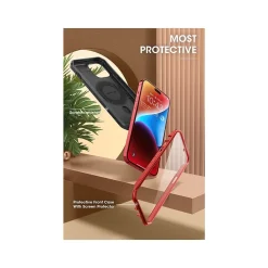 SUPCASE Unicorn Beetle PRO MAG Rugged Case for iPhone 15, Metallic Red (SUP-iPhone2023-6.1-MagPro-SP-Ruddy)