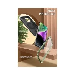 SUPCASE Unicorn Beetle PRO MAG Rugged Case for iPhone 15, Dark Green (SUP-iPhone2023-6.1-MagPro-SP-Guldan)