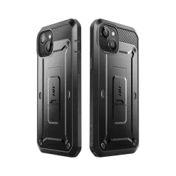 SUPCASE Unicorn Beetle PRO Rugged Case for iPhone 15 Plus, Shock-Absorbing, Black (SUP-iPhone2023-6.7-UBPro-SP-Black)