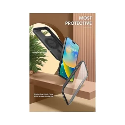 SUPCASE Unicorn Beetle PRO MAG Rugged Case for iPhone 15 Pro, Shock-Absorbing, Gunmetal