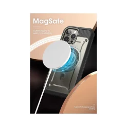 SUPCASE Unicorn Beetle PRO MAG Rugged Case for iPhone 15 Pro Max, Shock-Absorbing, Titan Gray