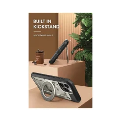 SUPCASE Unicorn Beetle PRO MAG Rugged Case for iPhone 15 Pro, Shock-Absorbing, Titan Gray