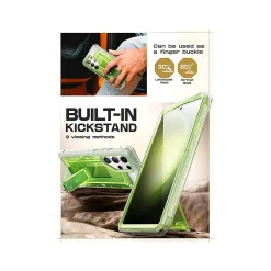 SUPCASE Unicorn Beetle PRO Rugged Case for Samsung Galaxy S24 Ultra, Shock-Absorbing, Neon Green