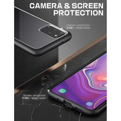 SUPCASE Unicorn Beetle Style Black Slim Case for Galaxy S20 Plus (S-S20PL-UBS-BK)