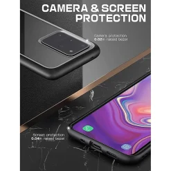 SUPCASE Unicorn Beetle Style Black Slim Case for Galaxy S20 Ultra (S-S20UL-UBS-BK)