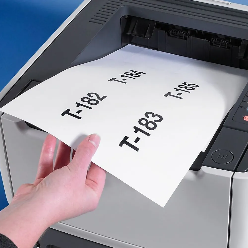 Labels|Tape Logic Superscan 4" x 8" Vinyl Envelope Insert Card, 100/Pk