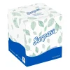 Cube Facial Tissue, 2-ply, White, 90 Sheets/Box, 36 Boxes/Carton (21320)<Surpass