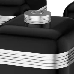 Salton Swan Retro Storage Ware, 1L Set of 3 Canisters (SWKA1020BN)