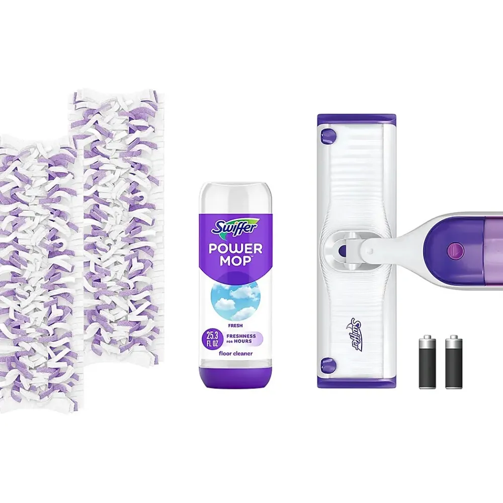 PowerMop Spray Mop Kit, /Kit (07241)<Swiffer New