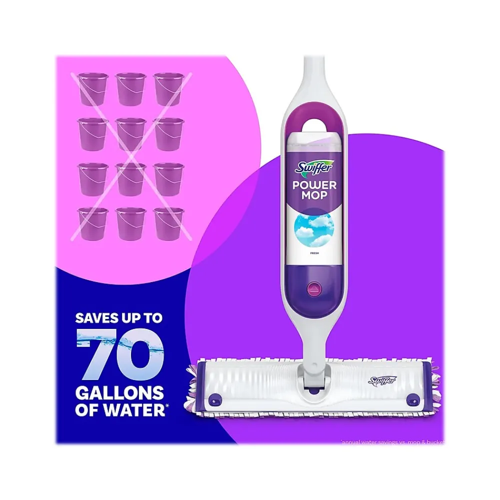 PowerMop Spray Mop Kit, /Kit (07241)<Swiffer New