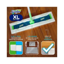 Sweeper XL Dry + Wet Dust Mop Frame Kit, Multicolor (01096)<Swiffer Best