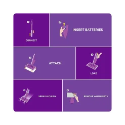 WetJet Multi-Surface Floor Cleaner Refill, Lavender Vanilla Scent, 42.2 fl. oz., 2/Pack (3700026536)<Swiffer Sale