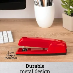 Staplers|Swingline 747 Business Stapler, 25 Sheet Capacity, Rio Red (74736)