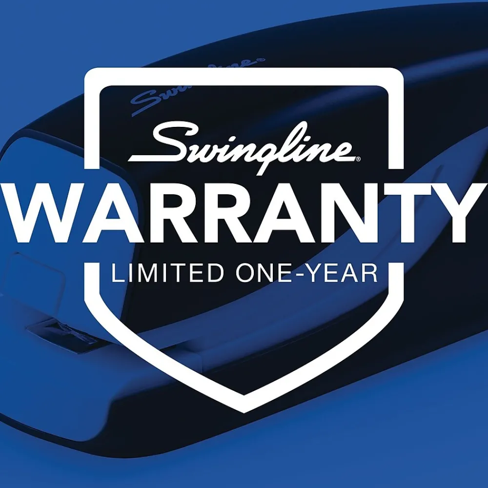 Staplers|Swingline Breeze Stapler, 20 Sheet Capacity, Black/White (42131)