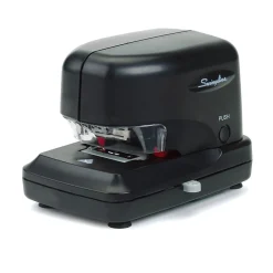 Staplers|Swingline Cartridge Electric Desktop Stapler, 30 Sheet Capacity, Black (69008)