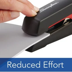 Staplers|Swingline Desktop Stapler, Black, 60 sheet Capacity (5000591)