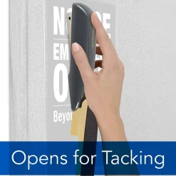 Staplers|Swingline Durable Desktop Stapler, 20-Sheet Capacity, Gray/Gold (64703)